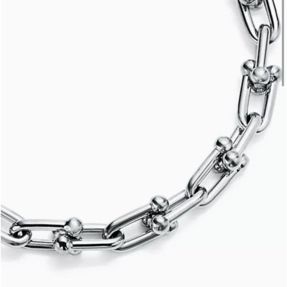 925 Sterling Silver Hardware Chain U Link Bracelet NWT $199 - Picture 3 of 6